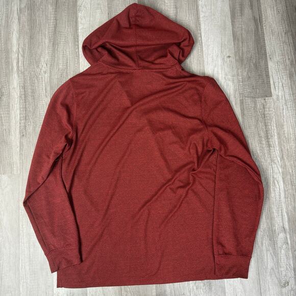 Chicago Bulls Lightweight Athletic Hoodie Red X-Large - Picture 3 of 7